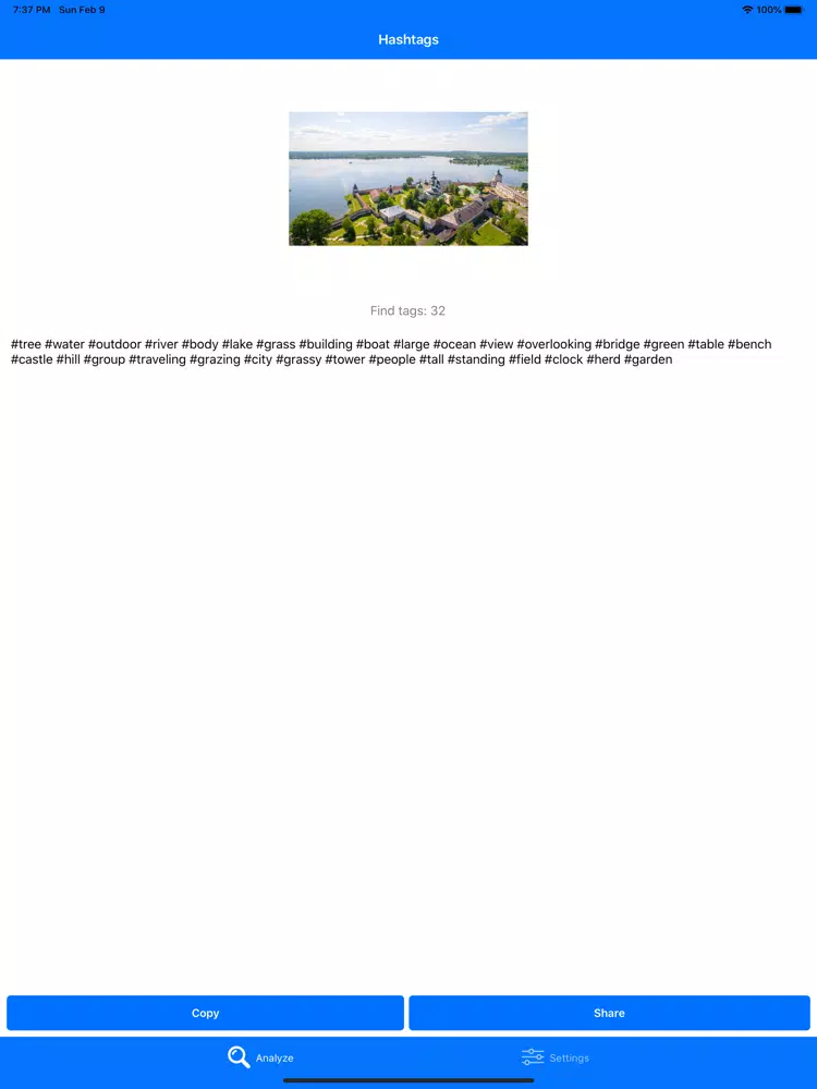 تصاویر HashTags - auto tags for likes iPad 
