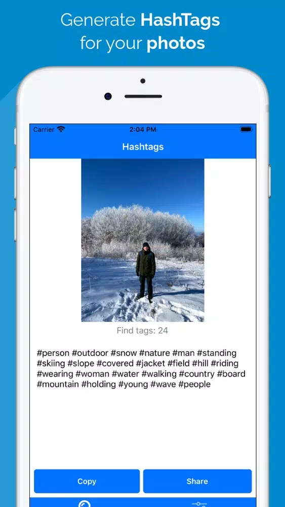 تصاویر HashTags - auto tags for likes
