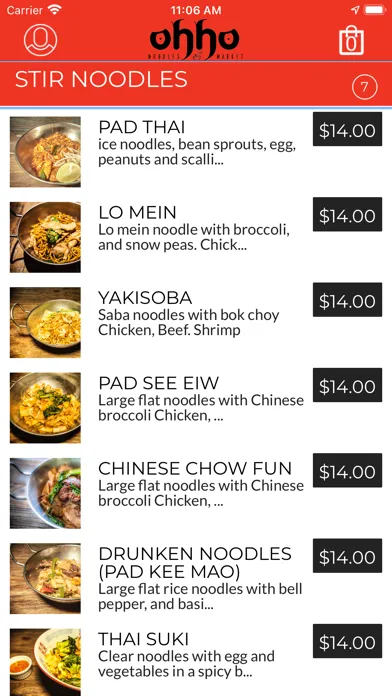 ภาพหน้าจอของ Ohho Noodles Market