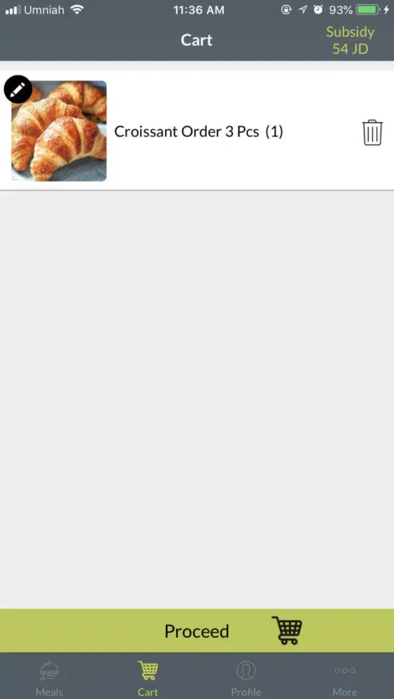 صور UFood Ordering App