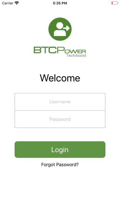 Zrzuty ekranu BTC TechAssist