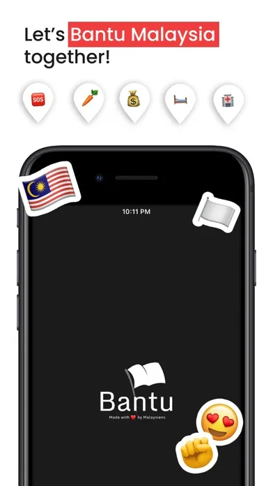 Bantu App Screenshots