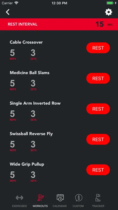 تصاویر Weight-Lifting Workout Planner