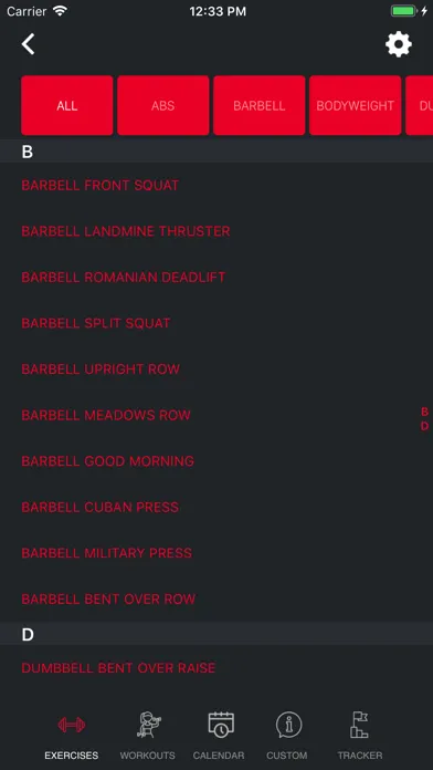تصاویر Weight-Lifting Workout Planner