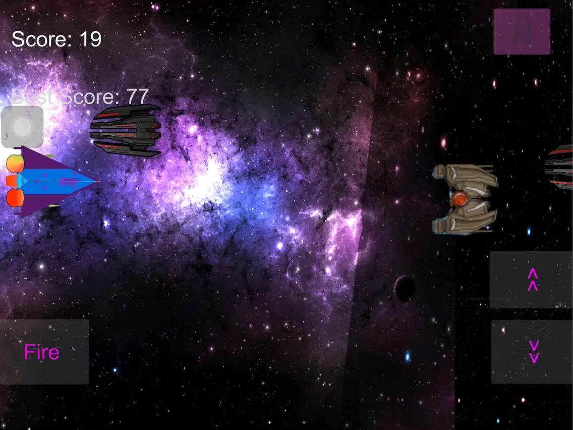 Tangkapan skrin Attack Space iPad 
