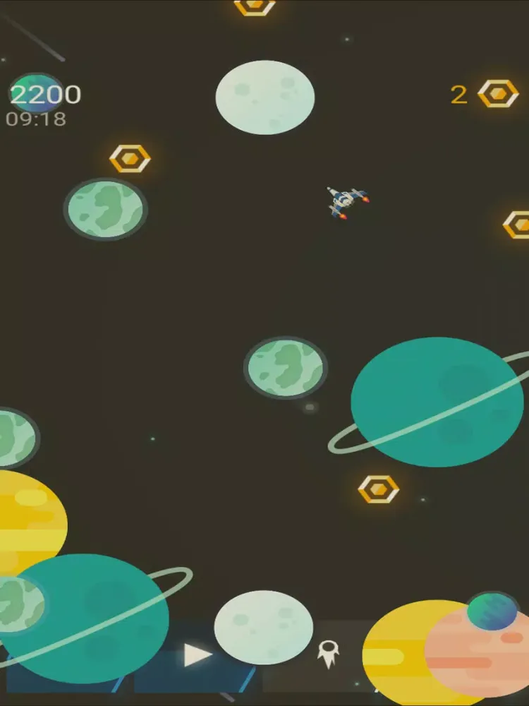 Space Fall - M iPad 應用截圖
