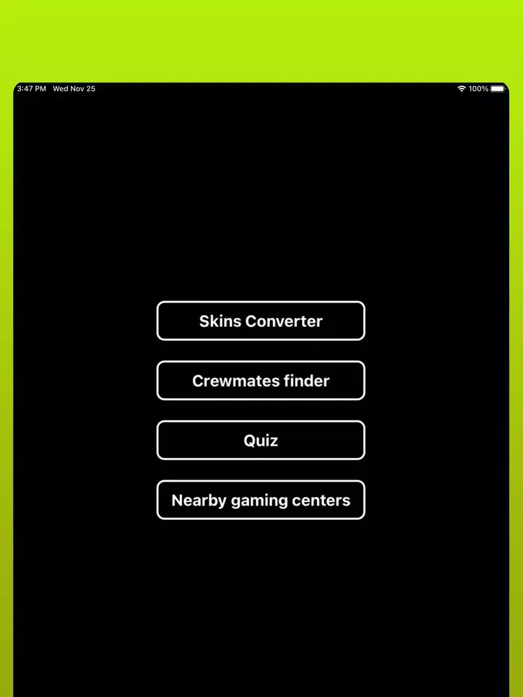 AmongCraft Skin Converter iPad  سکرین شاٹس