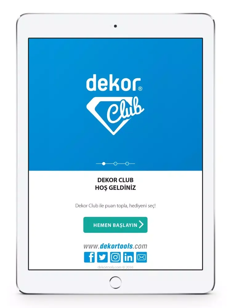 dekorclub iPad  Screenshots
