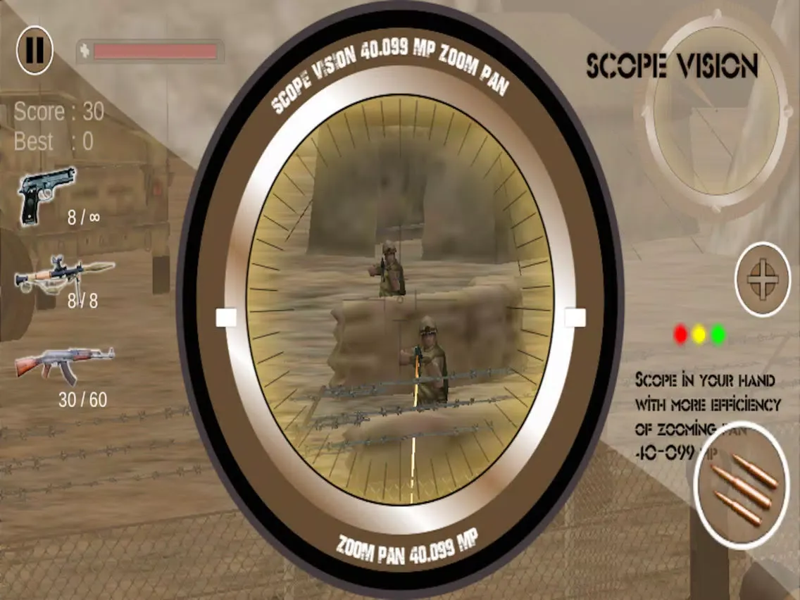 Скриншоты IGI Commando War Frontline Sniper Mountain War iPad 