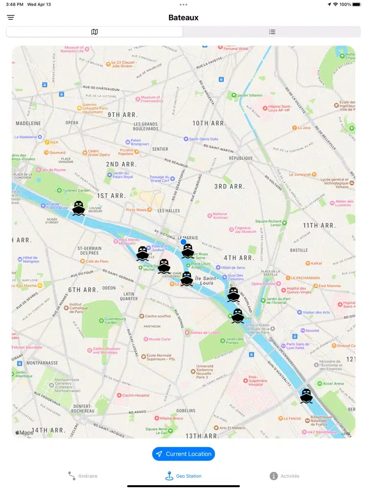 Скриншоты Paris Green Transport iPad 