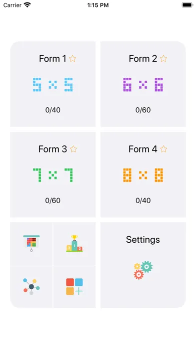 Neon Blocks Screenshots