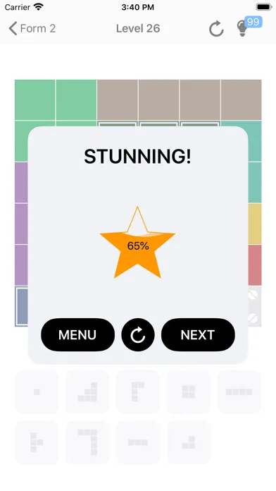 Neon Blocks Screenshots