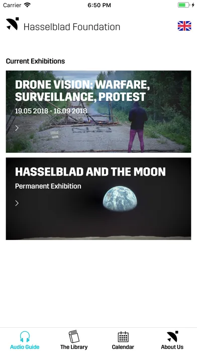 Captures d'écran de Hasselblad Foundation