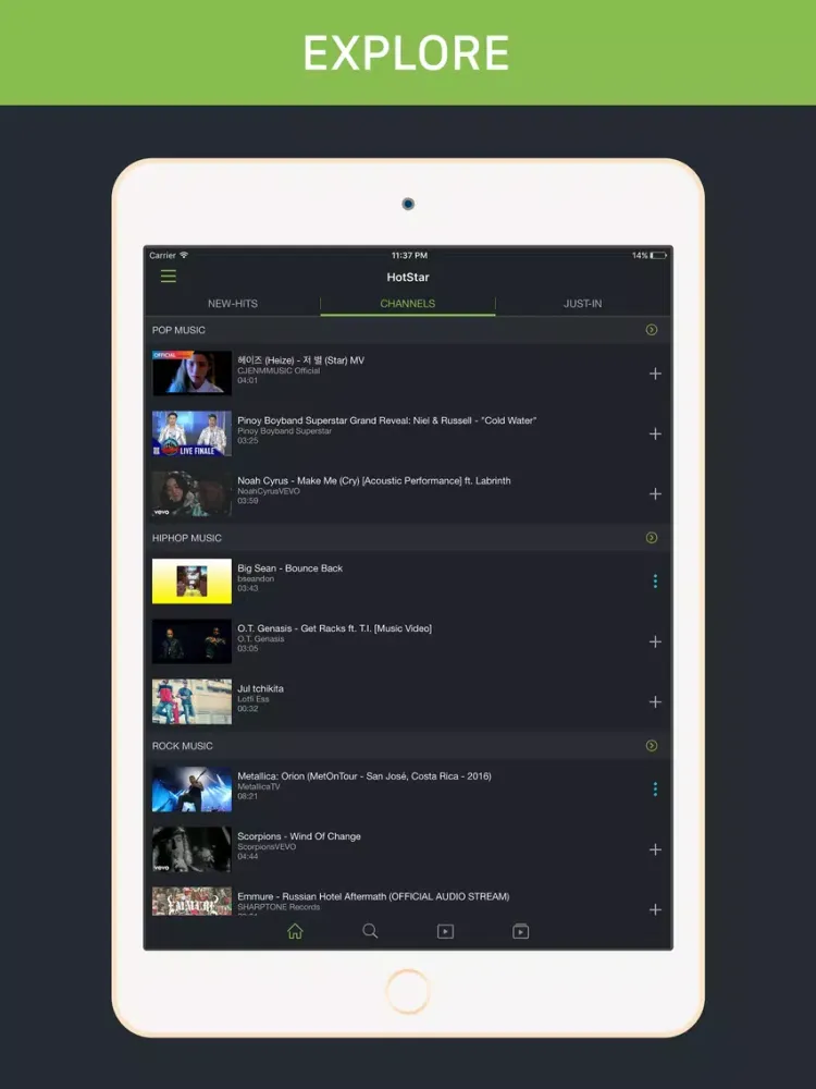 iPlay: Video Player & Streamer iPad  Ekran Görüntüleri