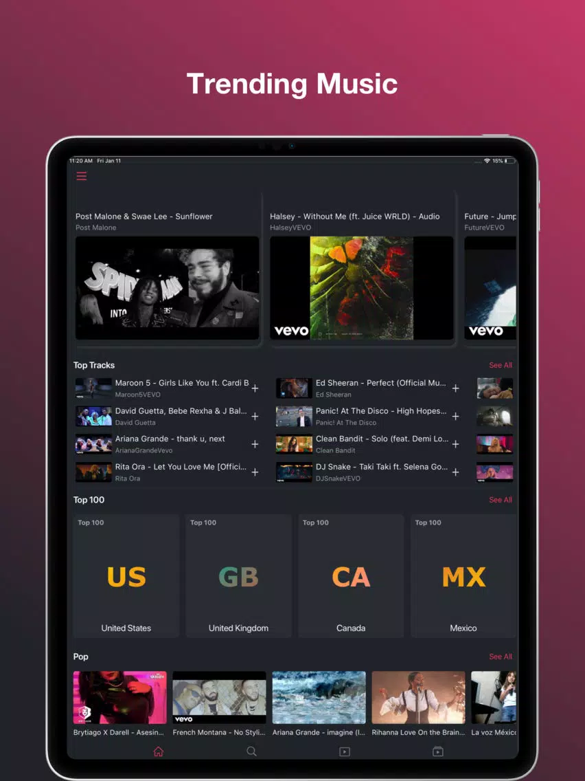 iPlay+ iPad  Screenshots