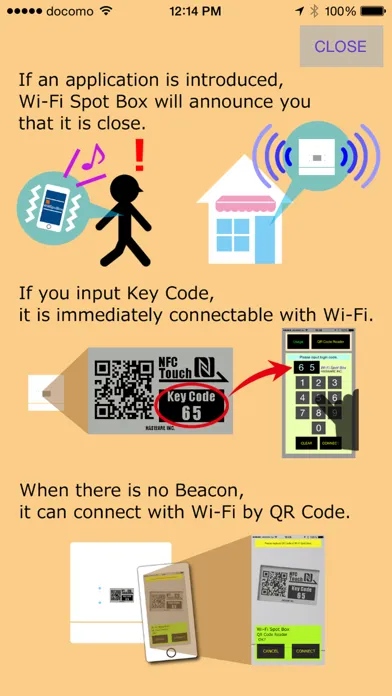 Captures d'écran de Wi-Fi Spot Box (WSB)