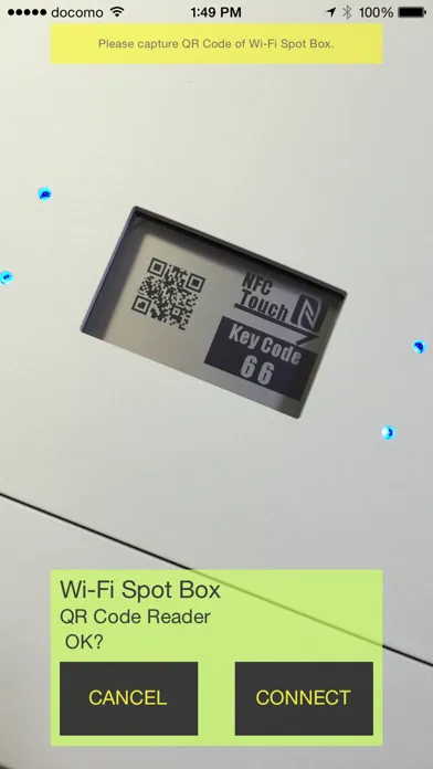 Captures d'écran de Wi-Fi Spot Box (WSB)