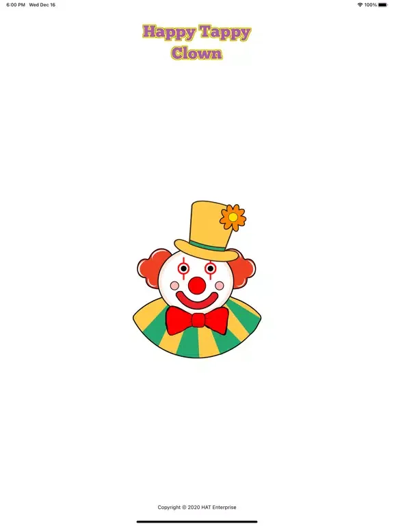 ภาพหน้าจอของ Happy Tappy Clown iPad 