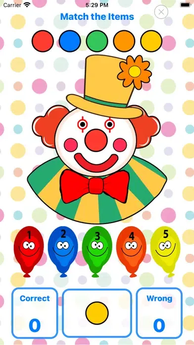 ภาพหน้าจอของ Happy Tappy Clown