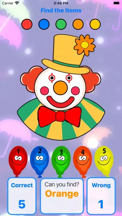 ภาพหน้าจอของ Happy Tappy Clown