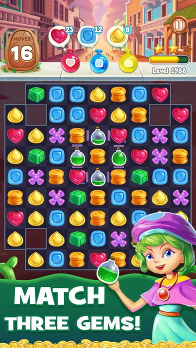 Capturas de pantalla de Gem Witch Magic
