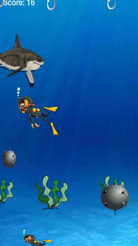 ภาพหน้าจอของ Shark Attacks FREE