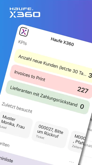 Haufe X360 Screenshots