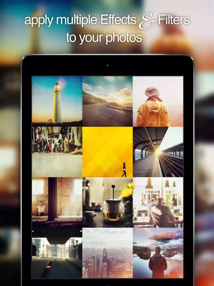 RetouchBox - mix your custom filter iPad  سکرین شاٹس