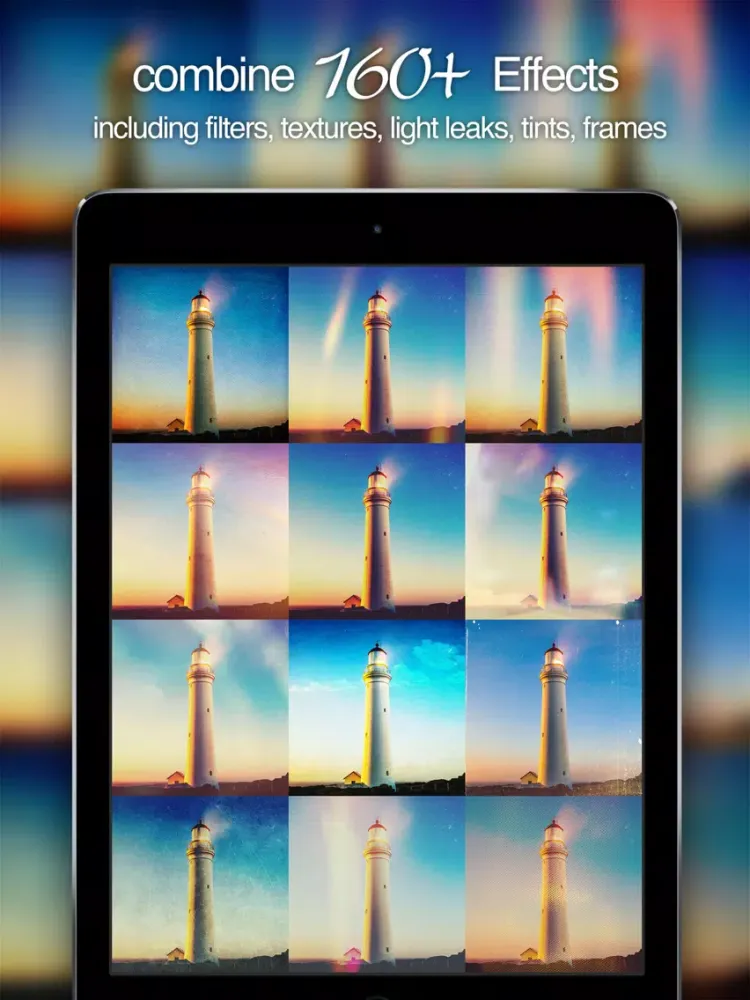 RetouchBox - mix your custom filter iPad  سکرین شاٹس