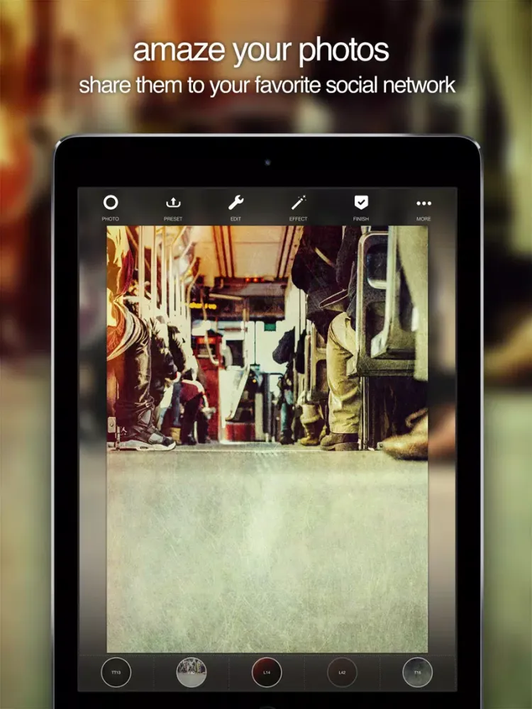 RetouchBox - mix your custom filter iPad  سکرین شاٹس