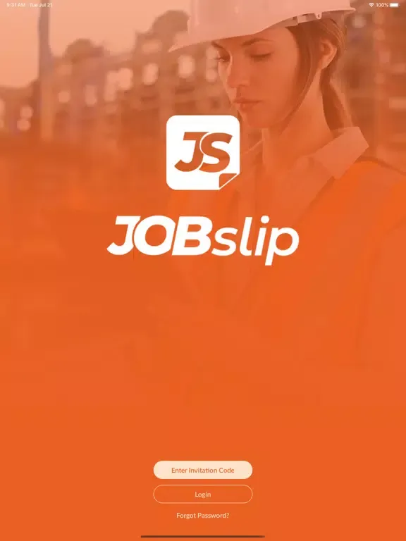 Captures d'écran de JOBslip iPad 