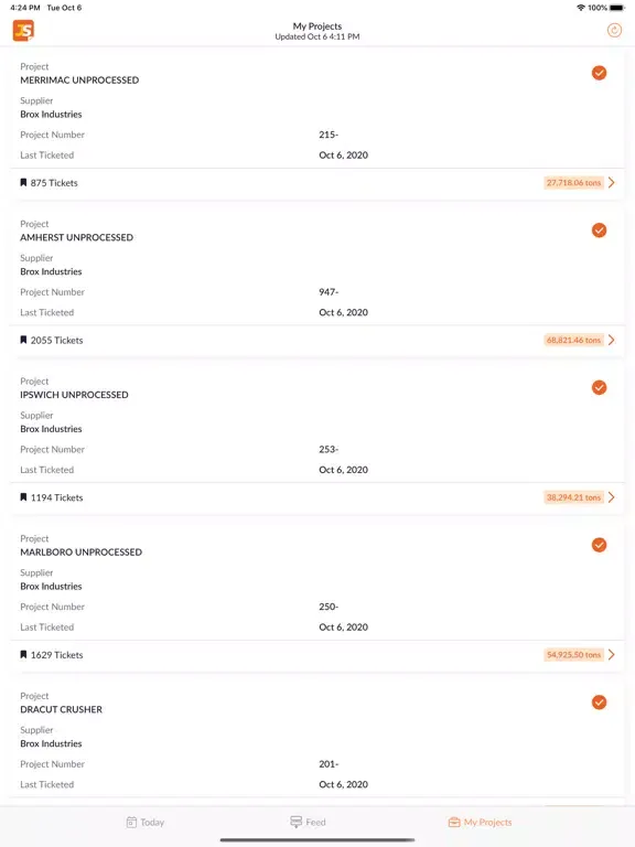 Captures d'écran de JOBslip iPad 