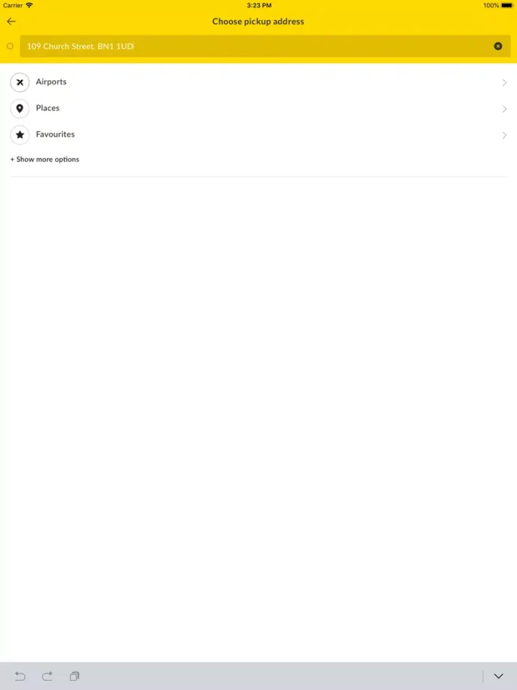 Brighton and Hove Streamline iPad  Screenshots