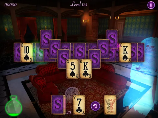 Haunted Mansion Solitaire iPad 应用截图