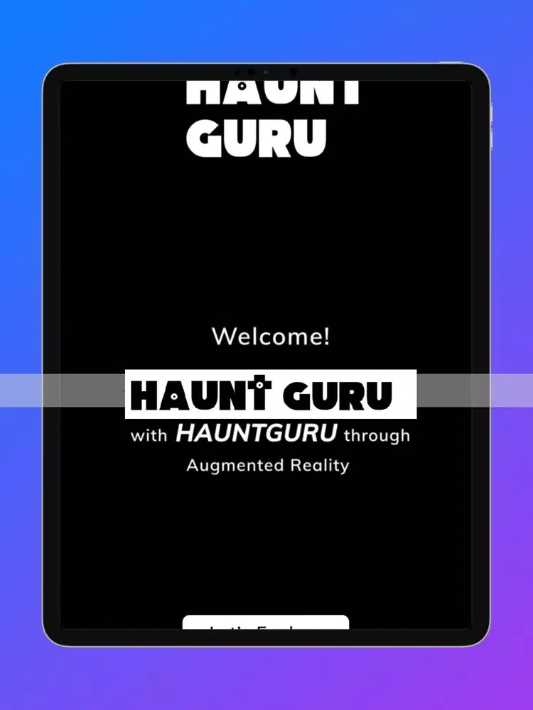 Haunt Guru iPad  Screenshots