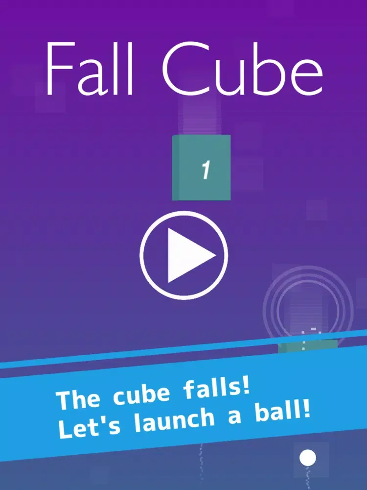 Zrzuty ekranu Fall Cube -Shoot- iPad 
