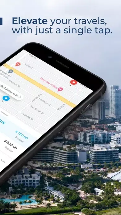 Tangkapan layar Haute VIP Limo Booking Service
