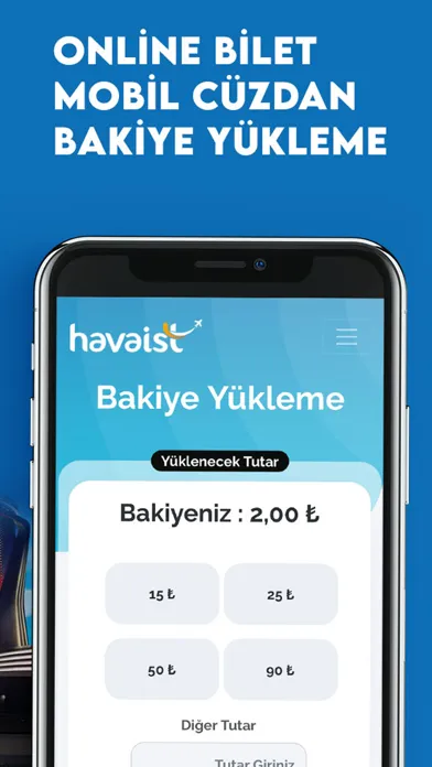 Capturas de tela do Havaist - Istanbul Havalimanı