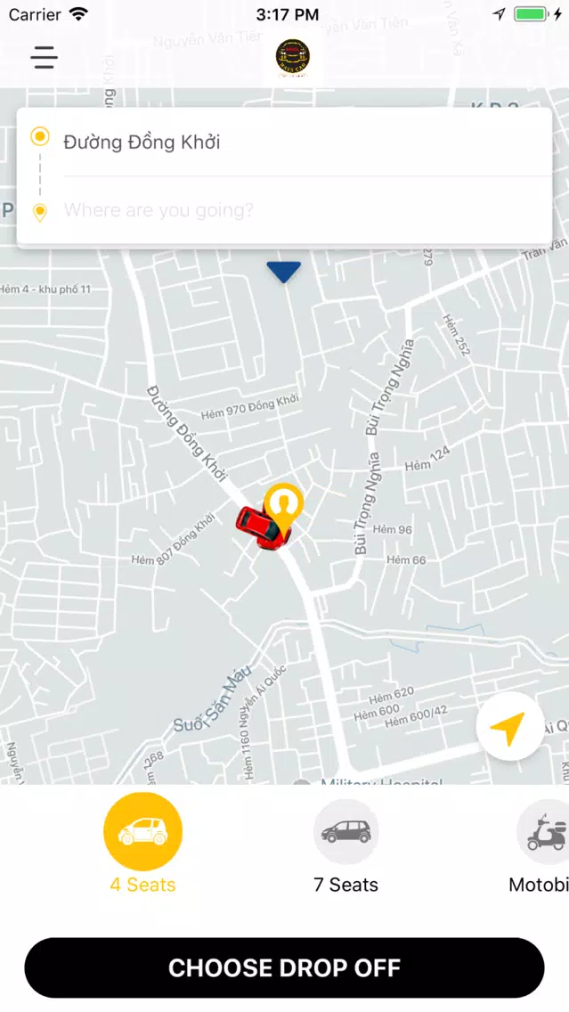 Ảnh chụp màn hình của Taxi Havacar