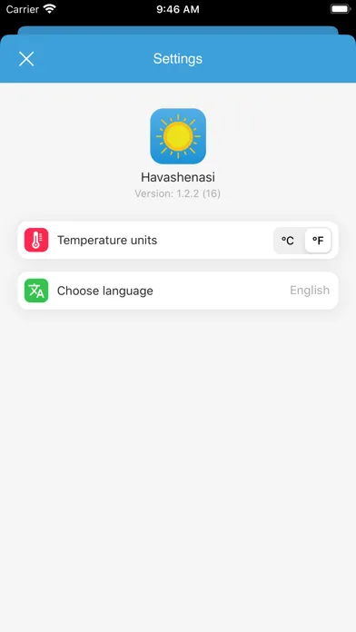 Havashenasi سکرین شاٹس