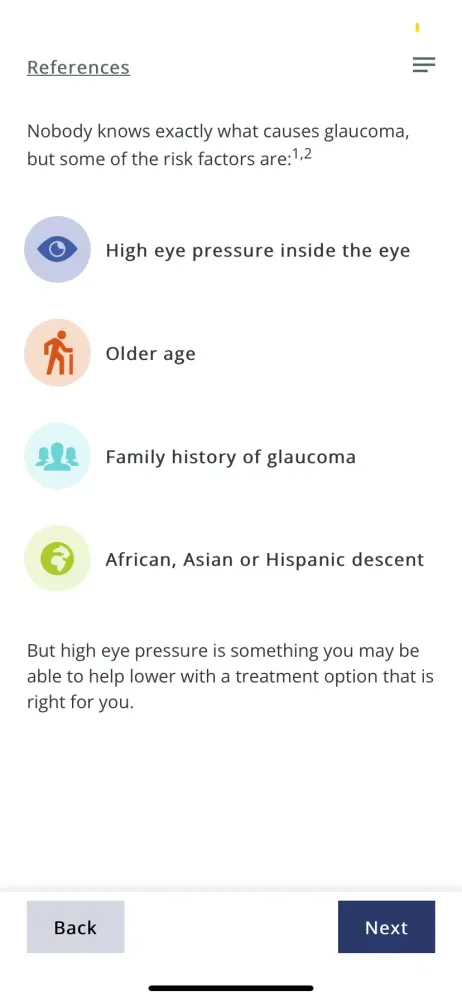 Glaucoma in Perspective CA Screenshots