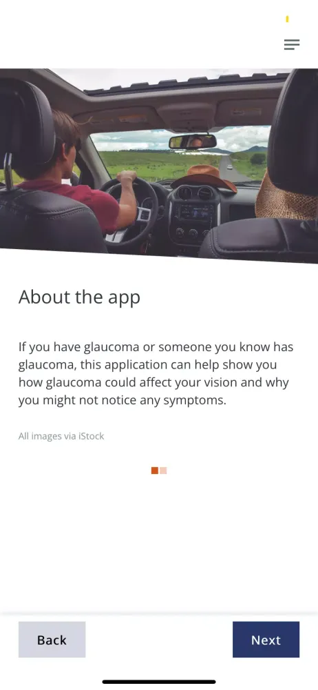 Glaucoma in Perspective CA Screenshots