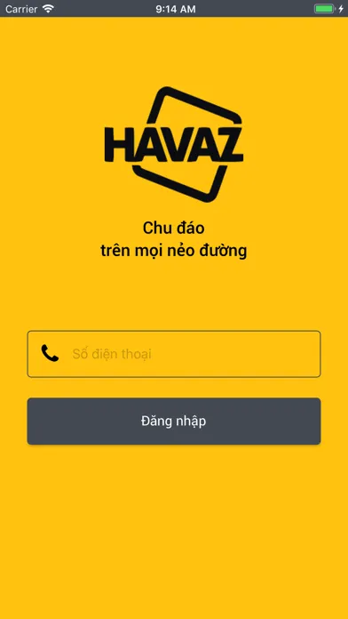 Capturas de pantalla de Havaz-Car Rental-App lái xe