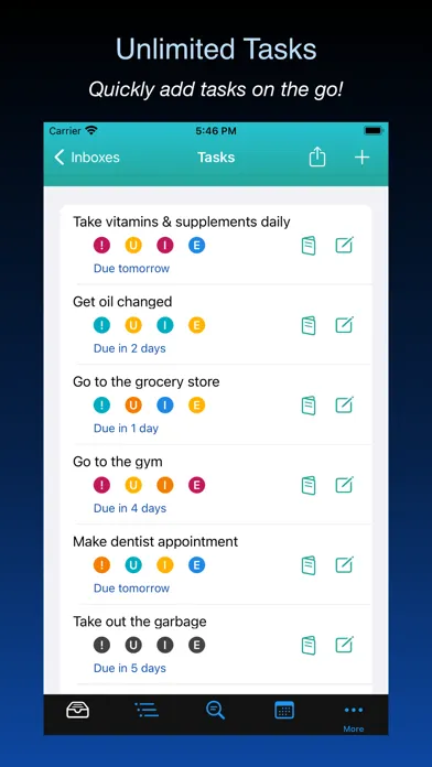 IdeasToDone: ToDos & Planner Ekran Görüntüleri