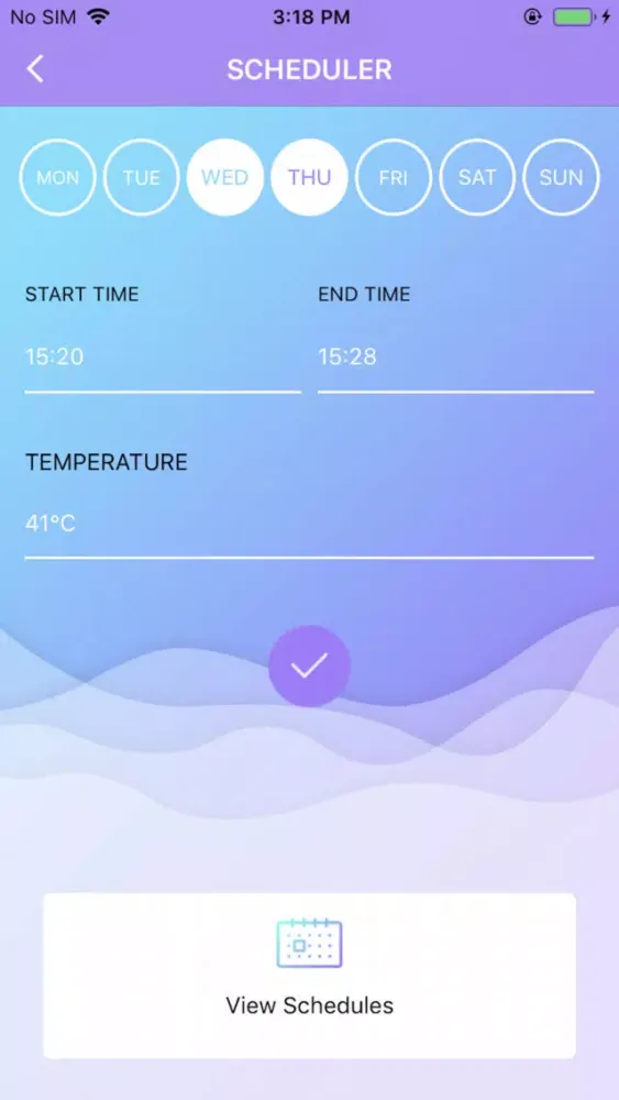 Capturas de pantalla de Standard Droid Water Heater