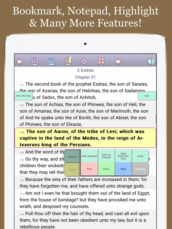 Apocrypha: Bible's Lost Books iPad 应用截图