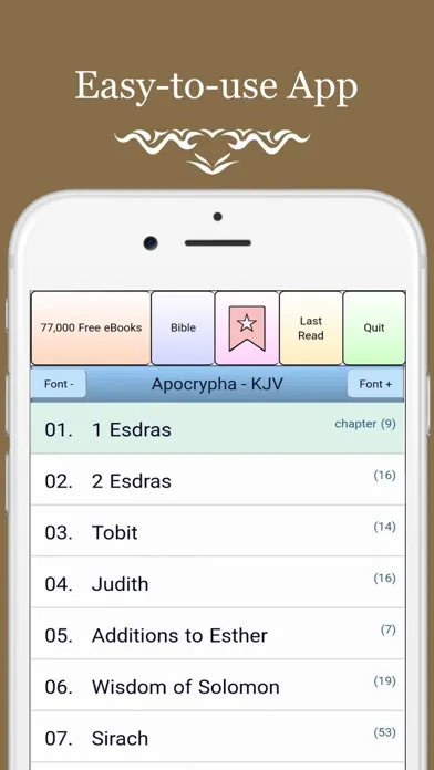 Apocrypha: Bible's Lost Books应用截图