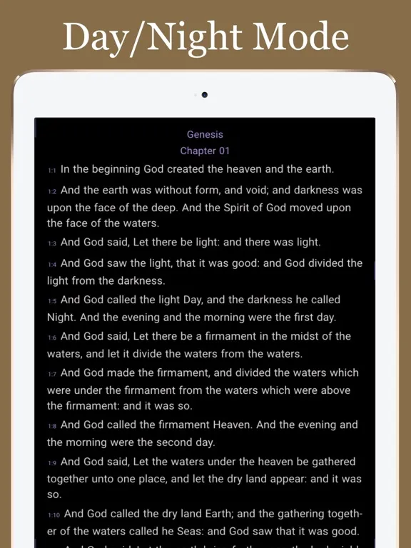 Zrzuty ekranu 1611 King James Bible Offline iPad 