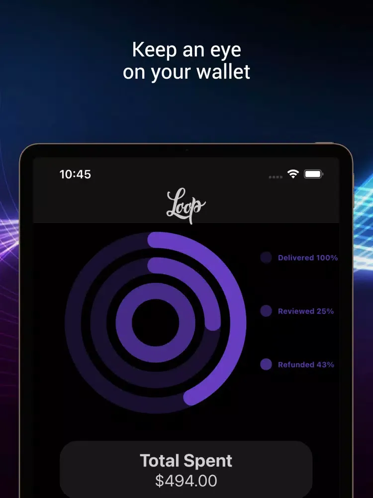 Loop - beta testers haven iPad  Screenshots