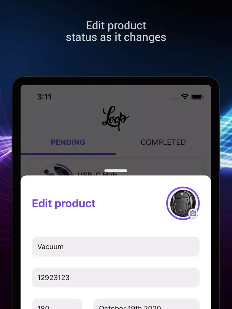 Loop - beta testers haven iPad  Screenshots